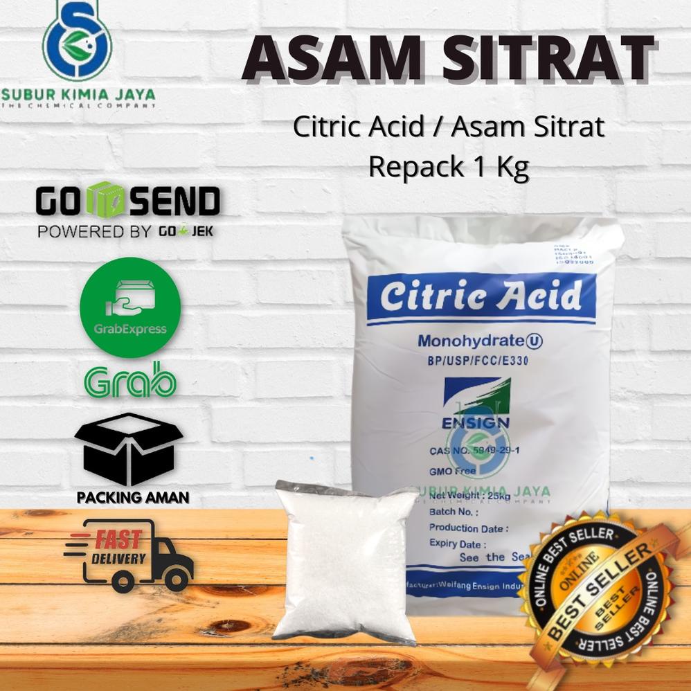 

Barang Terlengkap Citric Acid / Citrun / Asam Sitrun 1 KG Terbukti