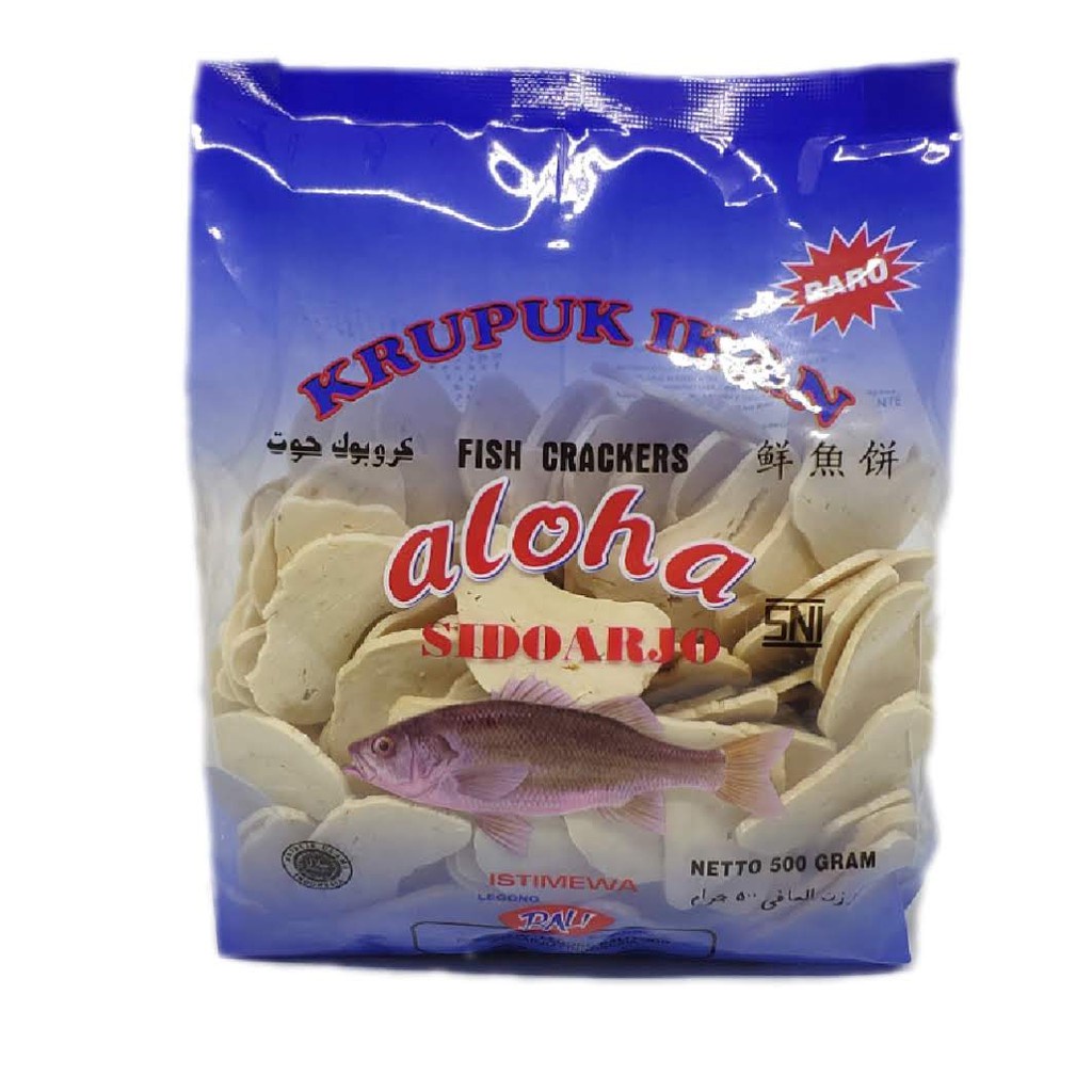 

ALOHA Kerupuk Ikan Tenggiri Istimewa 500g