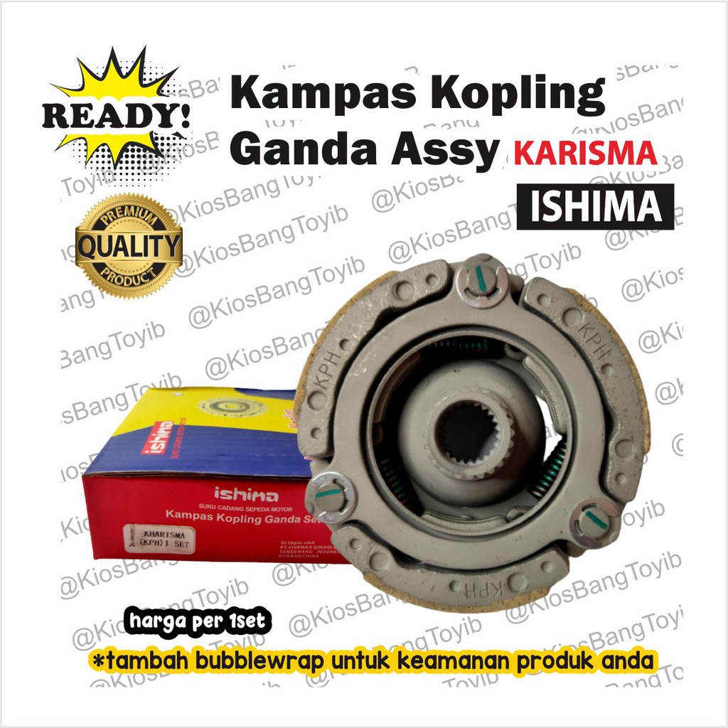 Kampas Kopling Ganda Assy Honda KARISMA KHARISMA KPH (ishima)