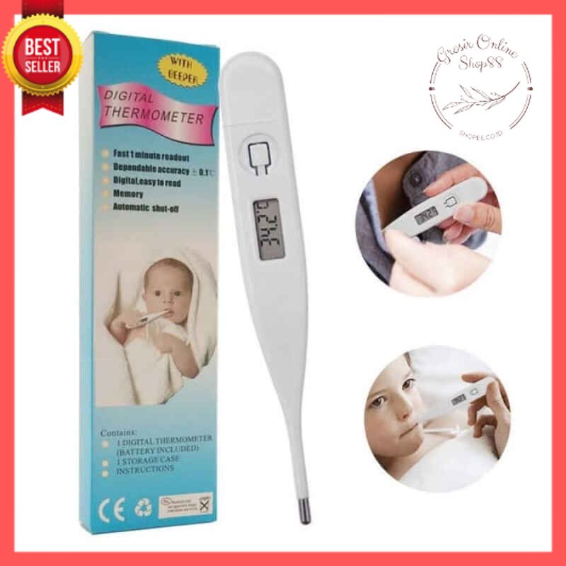 GOS -D406- Termometer Digital Pengukur Suhu Badan Tubuh Bayi Anak