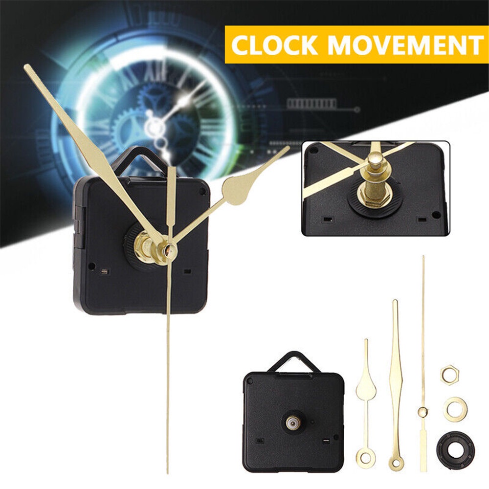 Presisi Ke 1second DIY Quartz Clock Movement Parts Alat Pengganti Untuk Jam Quartz Rumah Tangga