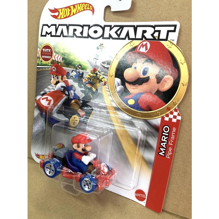 Hotwheels Mario Kart Mario Pipe Frame