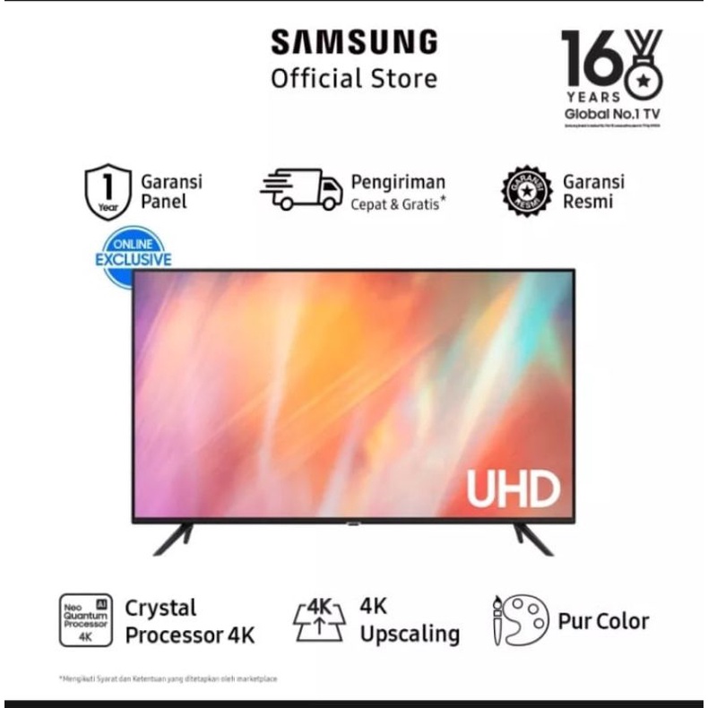 Samsung 50AU7002 50" AU7002 SMART LED TV 4K ULTRA HD (2022) UA50AU7002