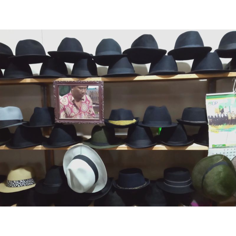 topi laken bahan kulit sapi 2023