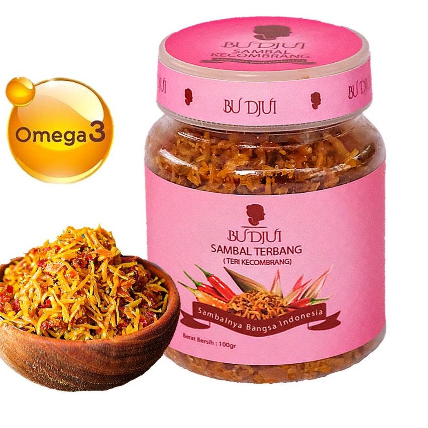 

♦ SAMBAL BU DJUI Crispy Terbang Teri Kecombrang ☛