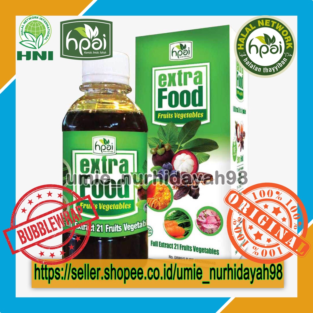 EXTRA FOOD (HNI HEALTH) - ExFo - EXTRAFOOD - Ektra Food - Ekstra Food - HNI HPAI