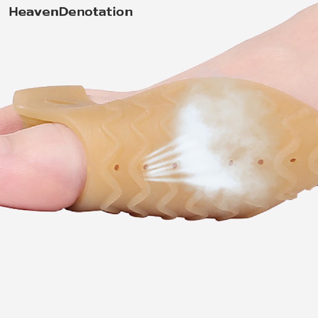 [HeavenDenotation] Big Toe Catokan Jempol Valgus Pelindung Kaki Silikon Bantalan Pereda Nyeri Kaki HDV