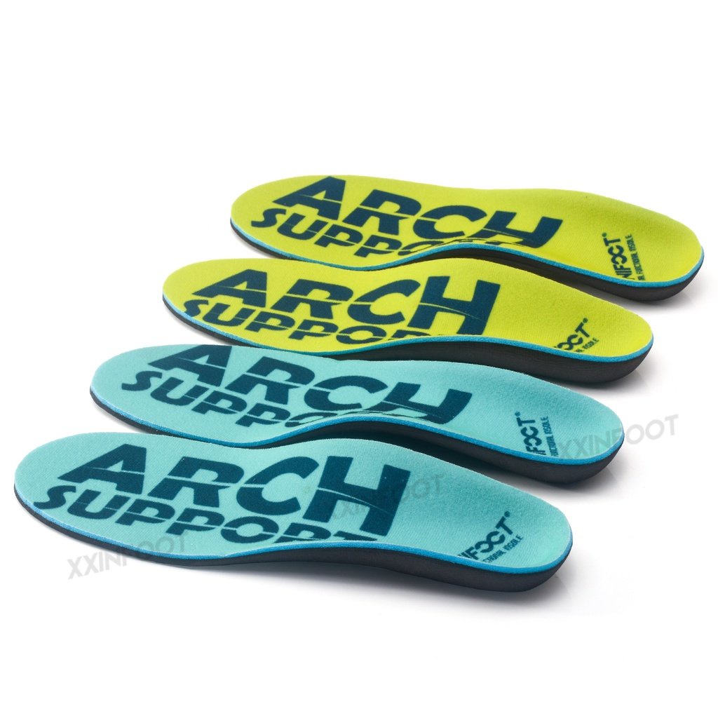 1 Pasang EVA Arch Dukungan Bantalan Tumit Orthotic Olahraga Insole Insert Sepatu Pad Unisex Perawatan Kaki