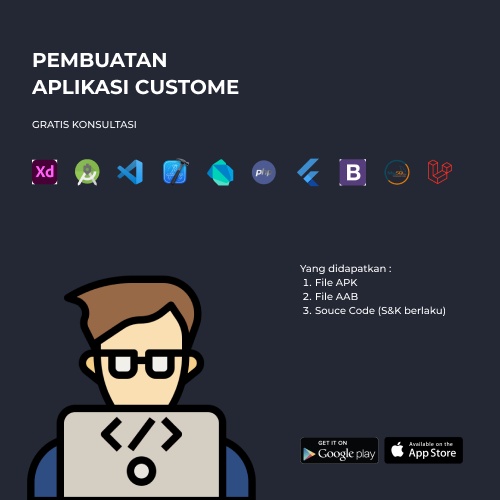 APLIKASI ANDROID CUSTOM