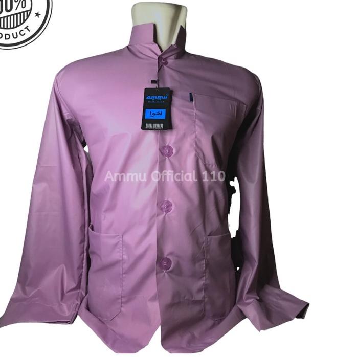 Restock Baju Koko Ammu Warna UNGU LILAC Termurah »vhg»