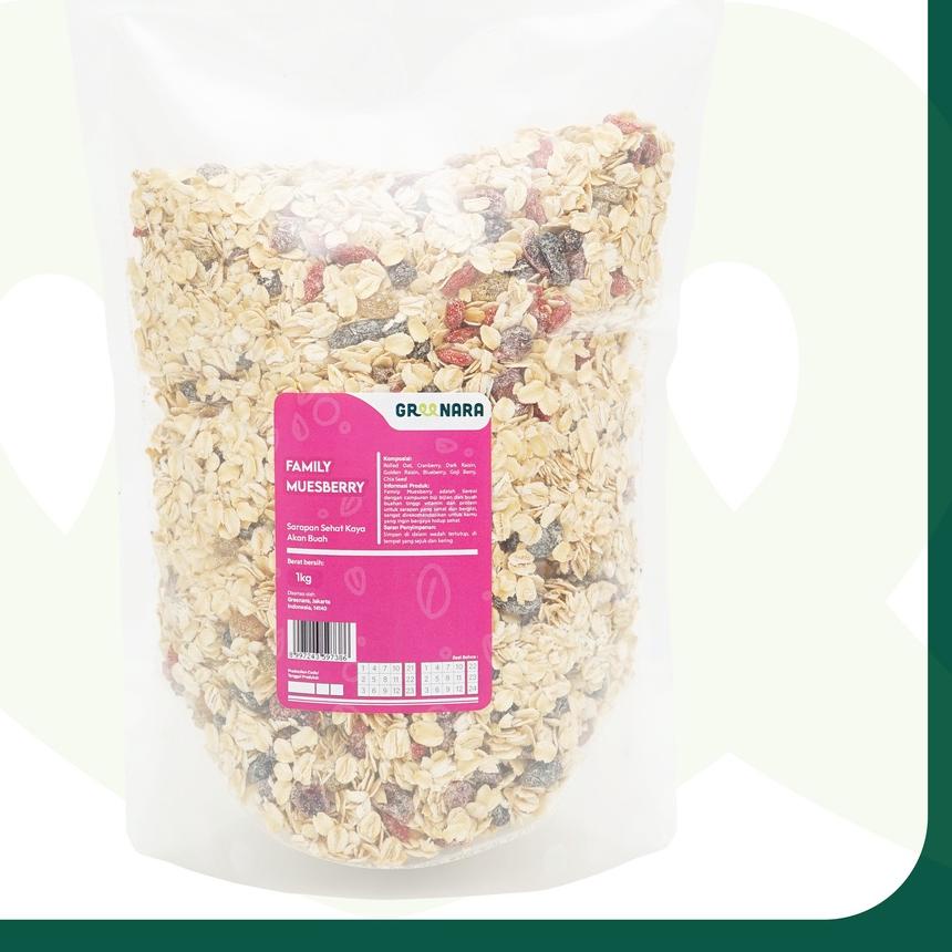 

➥ Greenara Family Muesberry 1Kg / Muesli Berry ◘