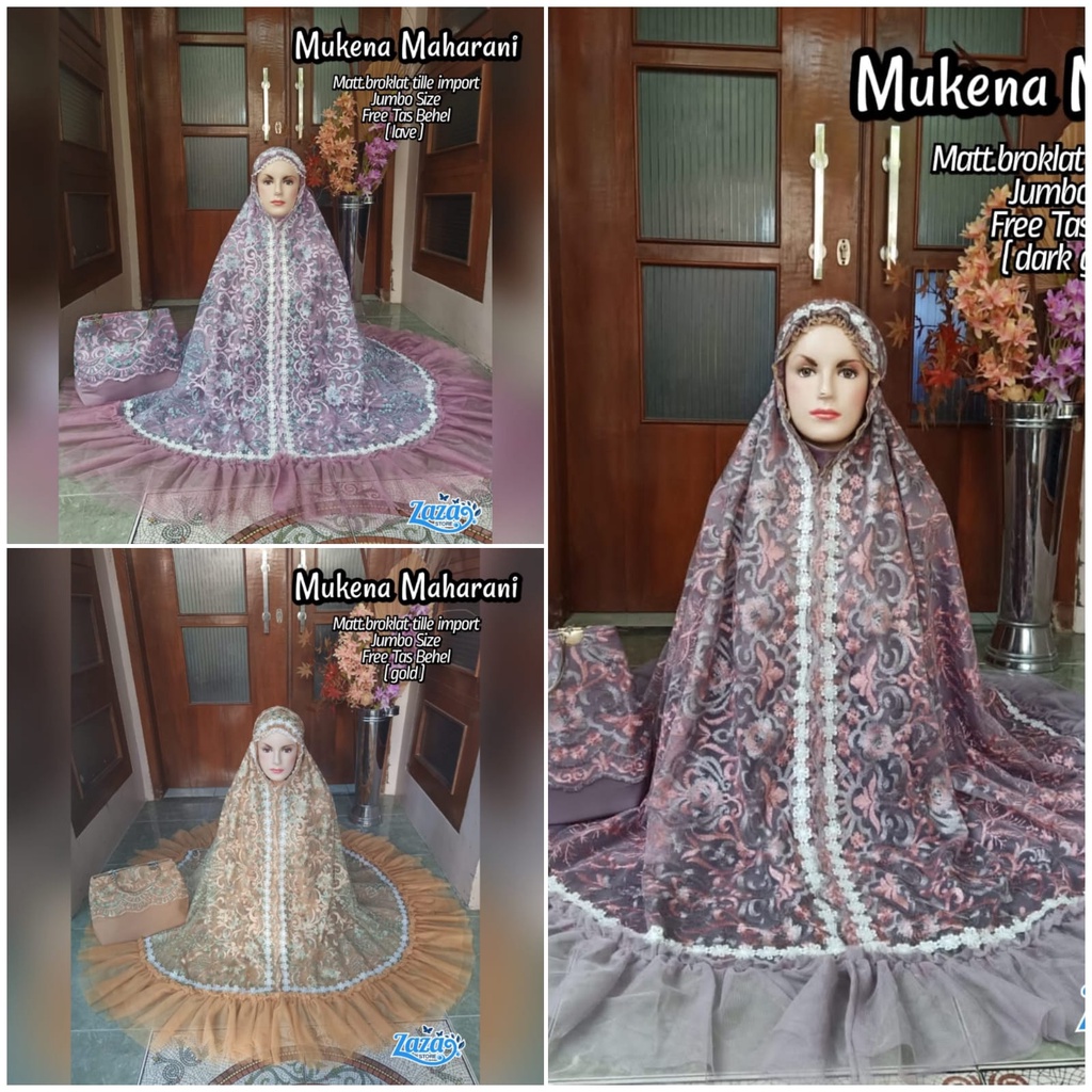 Mukena Maharani by zaza store