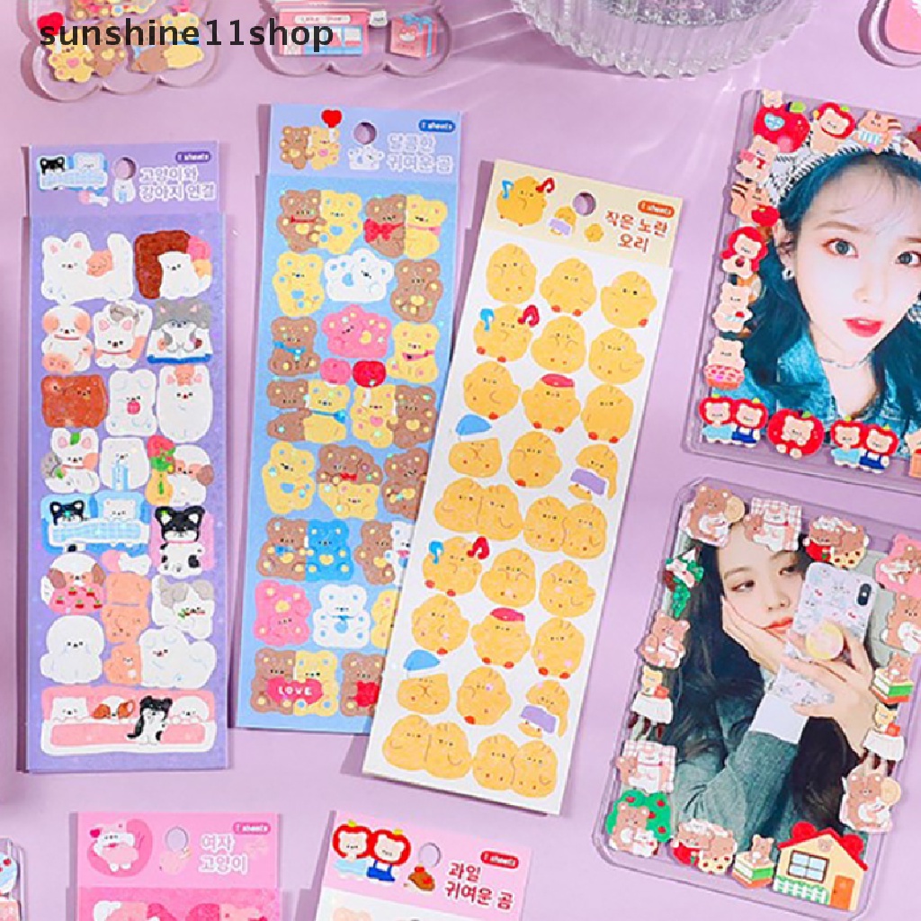 Sho6 /8 /12pcs a pack Kawaii Renda Tepi DIY washi tape scrapbooking diary scene Bingkai Foto Dekorasi Lucu er Alat Tulis Sekolah N