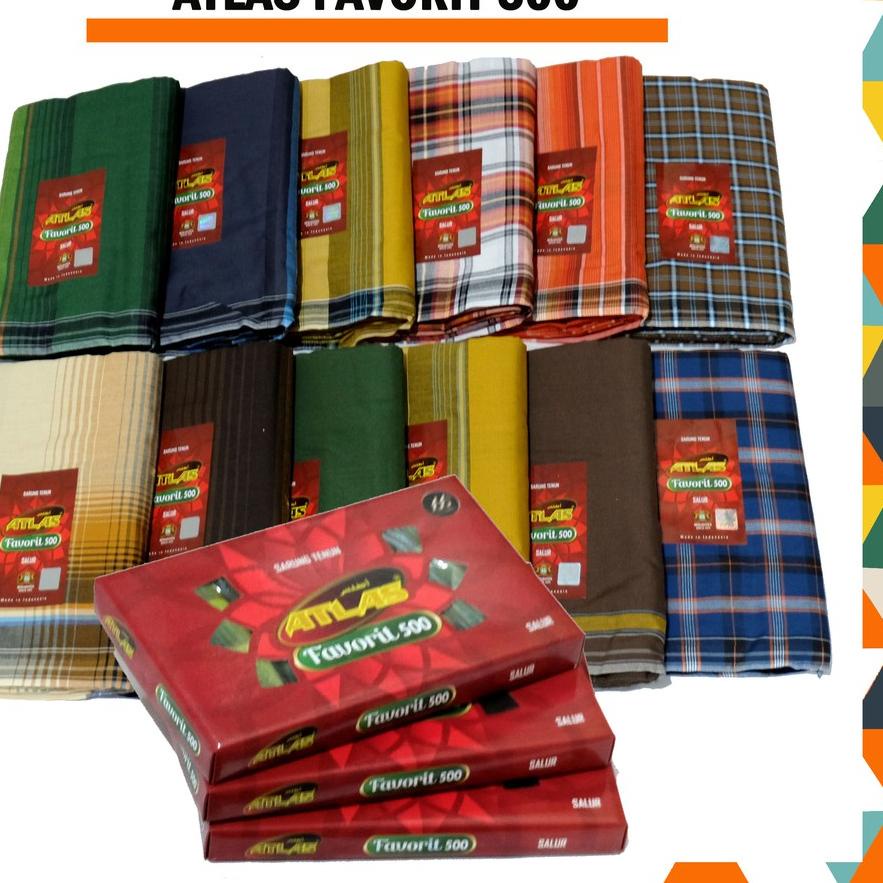 SARUNG TENUN ATLAS FAFORIT 500 SUPER ORIGINAL BHAESTEX, SARUNG PRIA DEWASA NYAMAN,LEMBUT DAN HALUS -