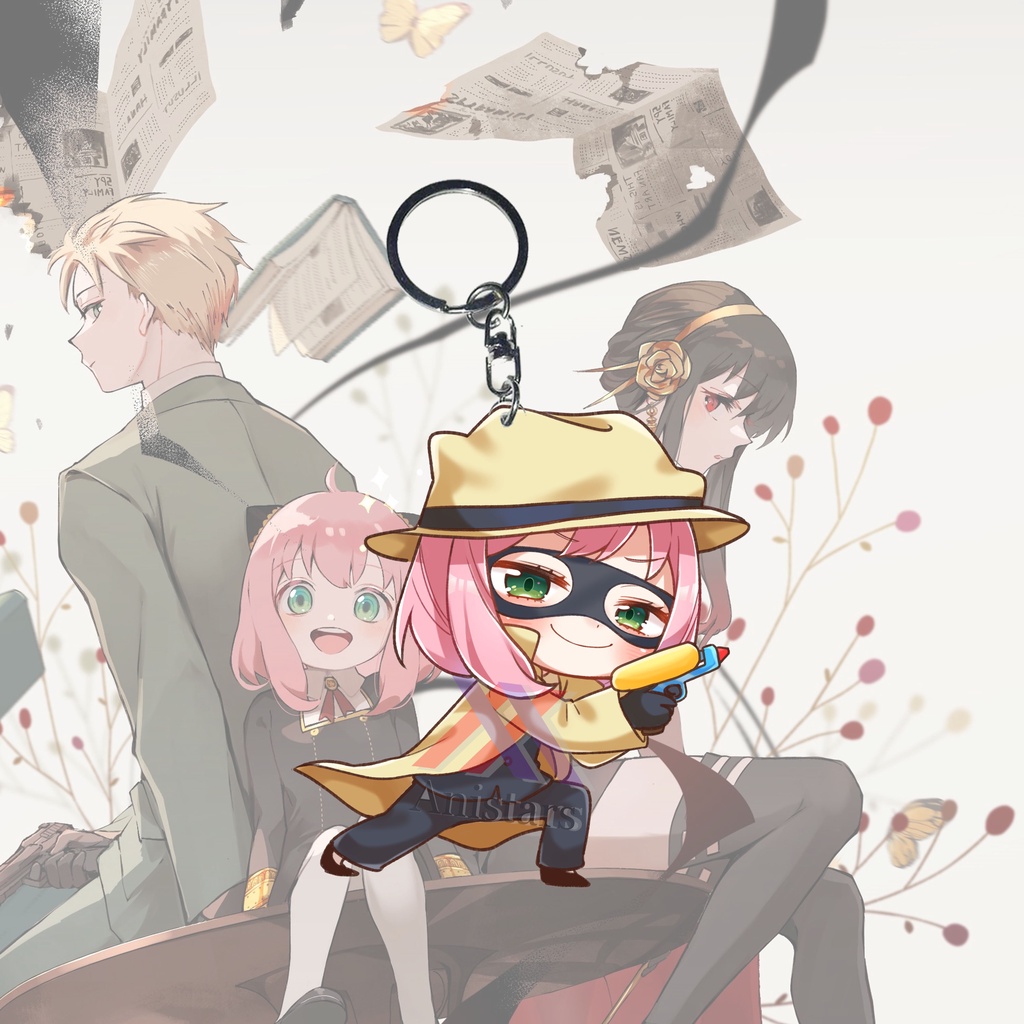 Gantungan Kunci Anime SpyXFamily Anya Forger 10 - Ganci - Key Chain - Anime - Game