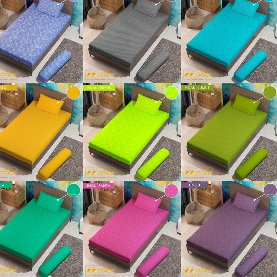 ➩ Sprei Monalisa Polos Embos Ukuran  &  Seprai Monalisa ✰