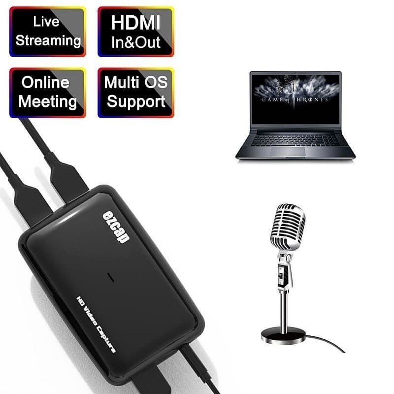 EZCAP 301 HDMI Game Capture USB 3.0 4K Live Streaming Video Ezcap301