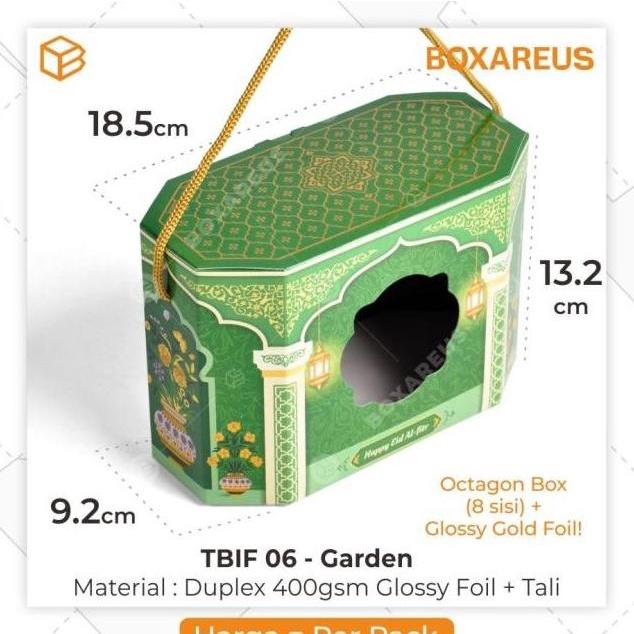 

BOX TOPLES KUE KERING PACKAGING IDUL FITRI LEBARAN HAMPERS | TBIF 06 TH5464TY