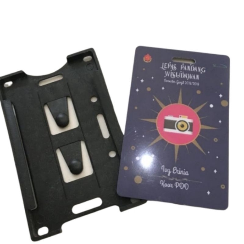 

ID Card / Name Tag Holder / Tempat Kartu ID Card / Gantungan Case Holder ID Card Tebal