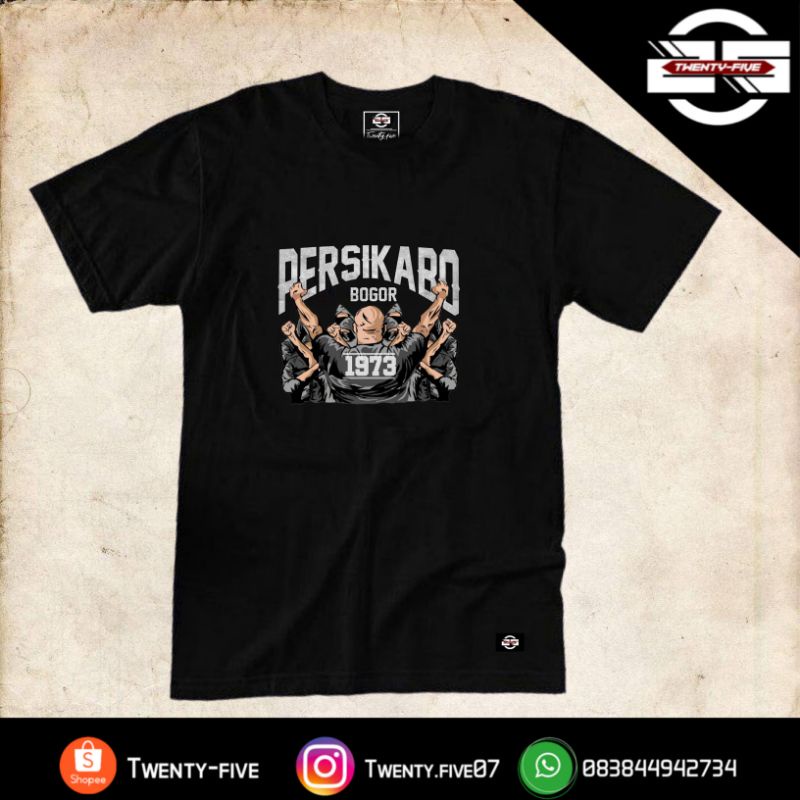 T-shirt persikabo 1973 kaos persikabo bogor || baju persikabo bogor 1973
