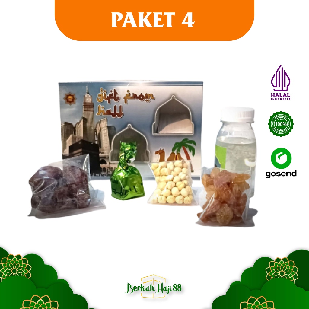 PAKET 4 coklat turki oleholeh haji/umroh praktis murah