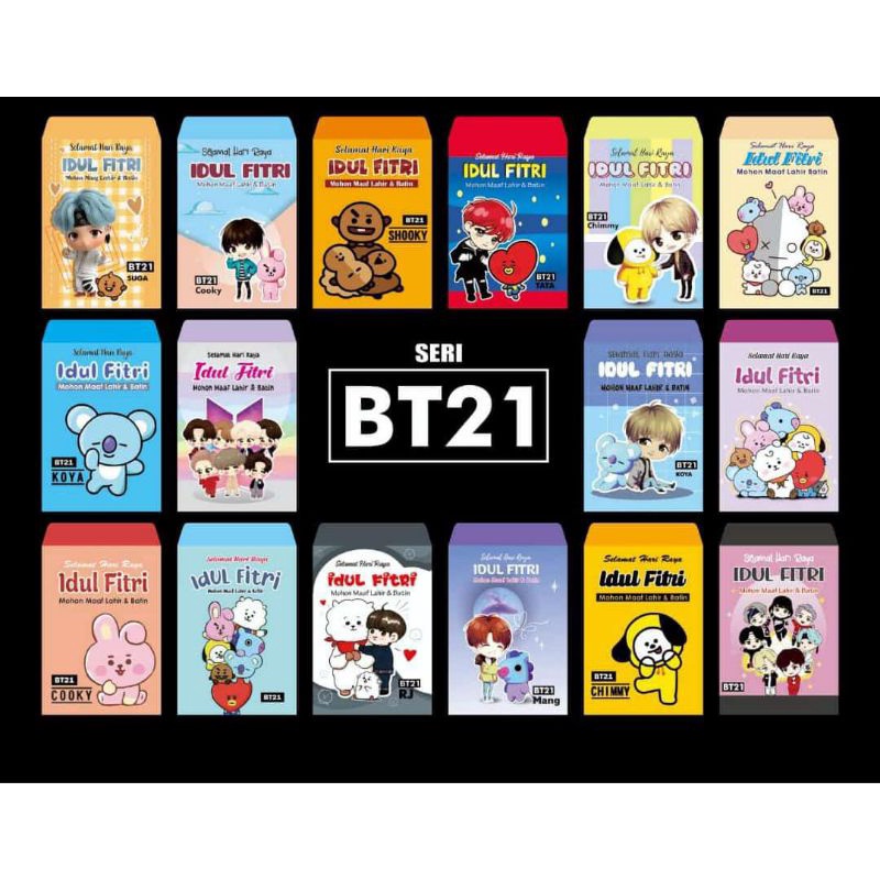

amplop medium BTS
