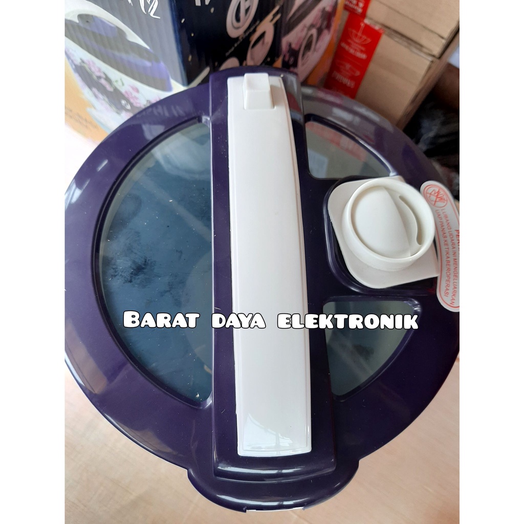 MAGIC COM RICE COOKER PENANAK NASI KACA NIKO OL 12 OISHI BATIK 1.2 LITER MAGIC COM