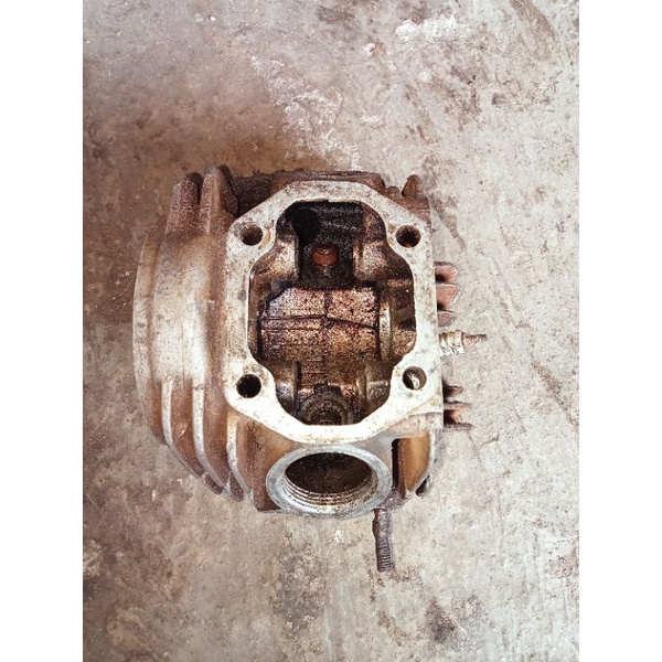 blok klep/blok head supra fit jumbo-fit lama-kosongan original