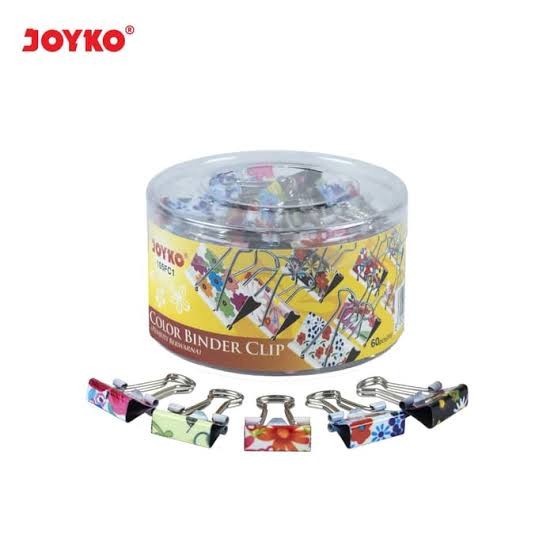 

Terlaris Binder Clip / Penjepit Kertas Joyko 105Fc1 ( 1 Drum =60 Pcs)