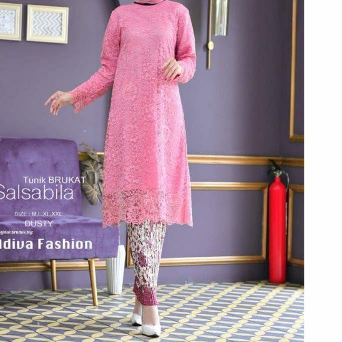 ➥ KEBAYA / TUNIK BROKAT / SET TUNIK BROKAT / BROKAT KINANTI / KEBAYA / KEBAYA BROKAT ➫