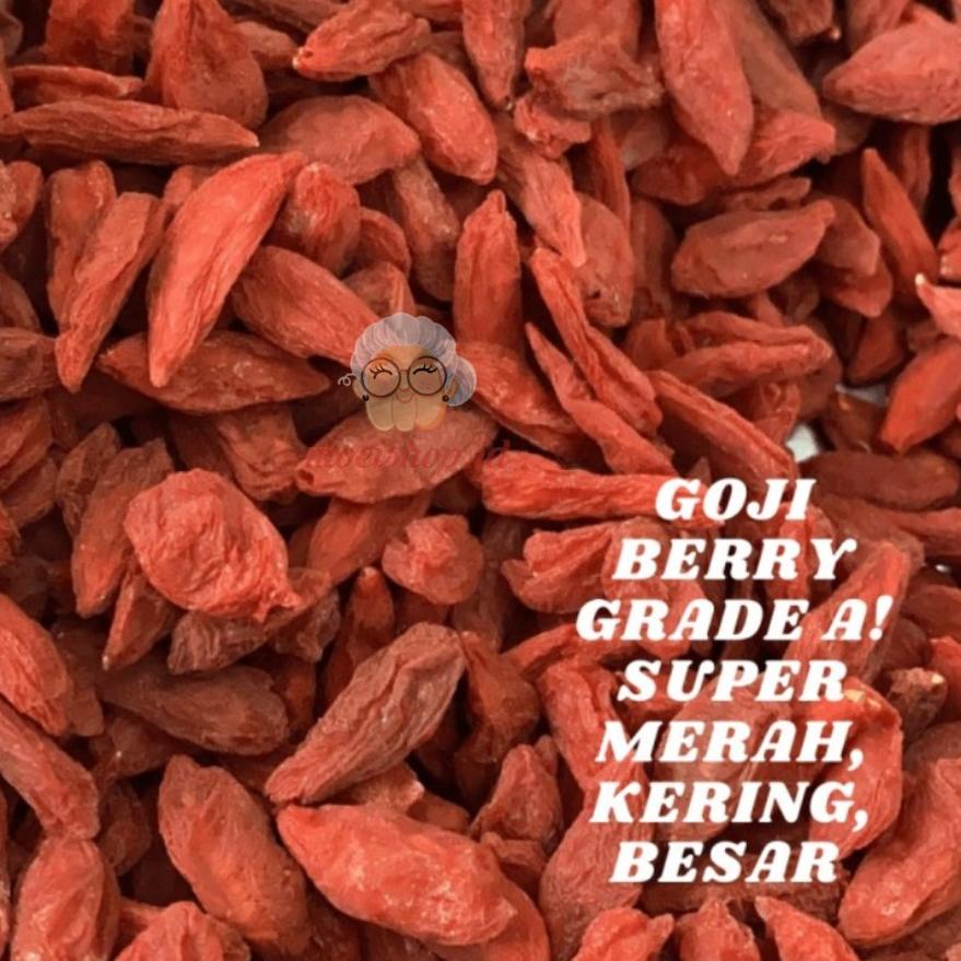 

♤ GOJI BERRY 500GR KUALITAS GRADE A KICI KICHE WOLF BERRY KICE ♜