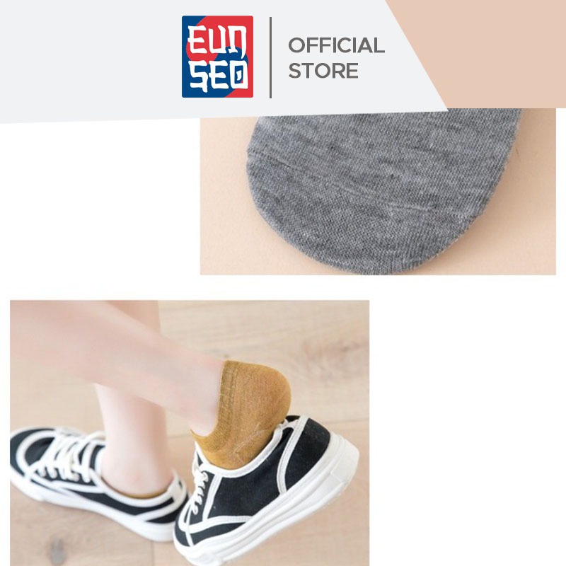 EUNSEO Kaos Kaki Wanita Bear Invisible Kaoskaki Fashion Korea Women Socks