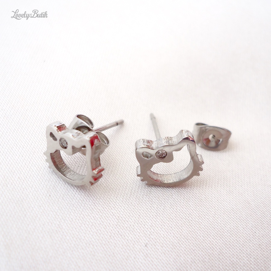 Anting Tindik Titanium Anti karat Han4 Giwang Model Cutie Cute Terbaru - Lovelybutik