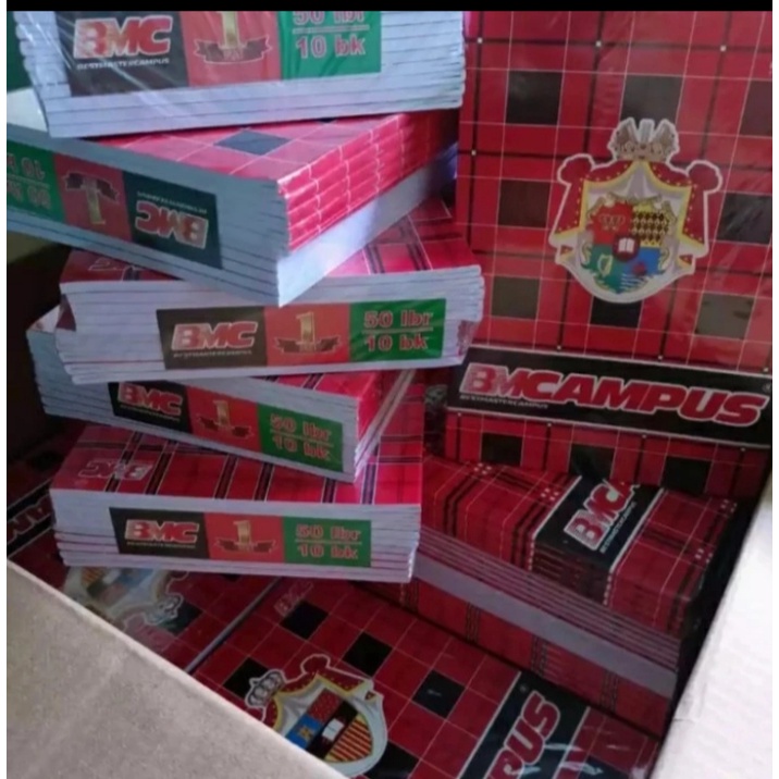 

LAGI PROMO 1 pak buku sekolah BMC CAMPUS isi 36/50/buku sekolah