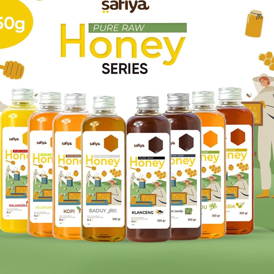 

♔ Murni 350 gr Series Raw Honey Asli Safiya Food ✰