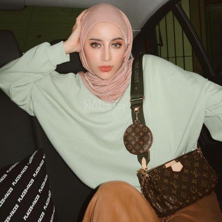 ✭ Pashmina Inner Tali Kaos Rayon Premium 2in1 (Pashmina + Ciput/inner) ♙