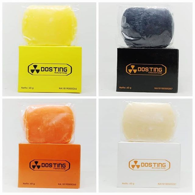 Dosting Whitening Glowing Face Soap Magic Soap - Natural Soap Sabun Batang - Washing Bar Soap