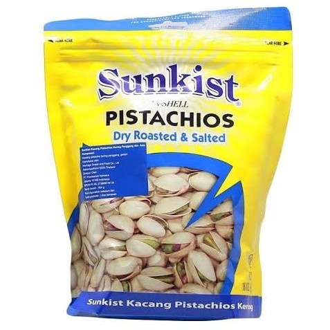 

Sunkist Roasted Pistachio [454 g] Impor USA