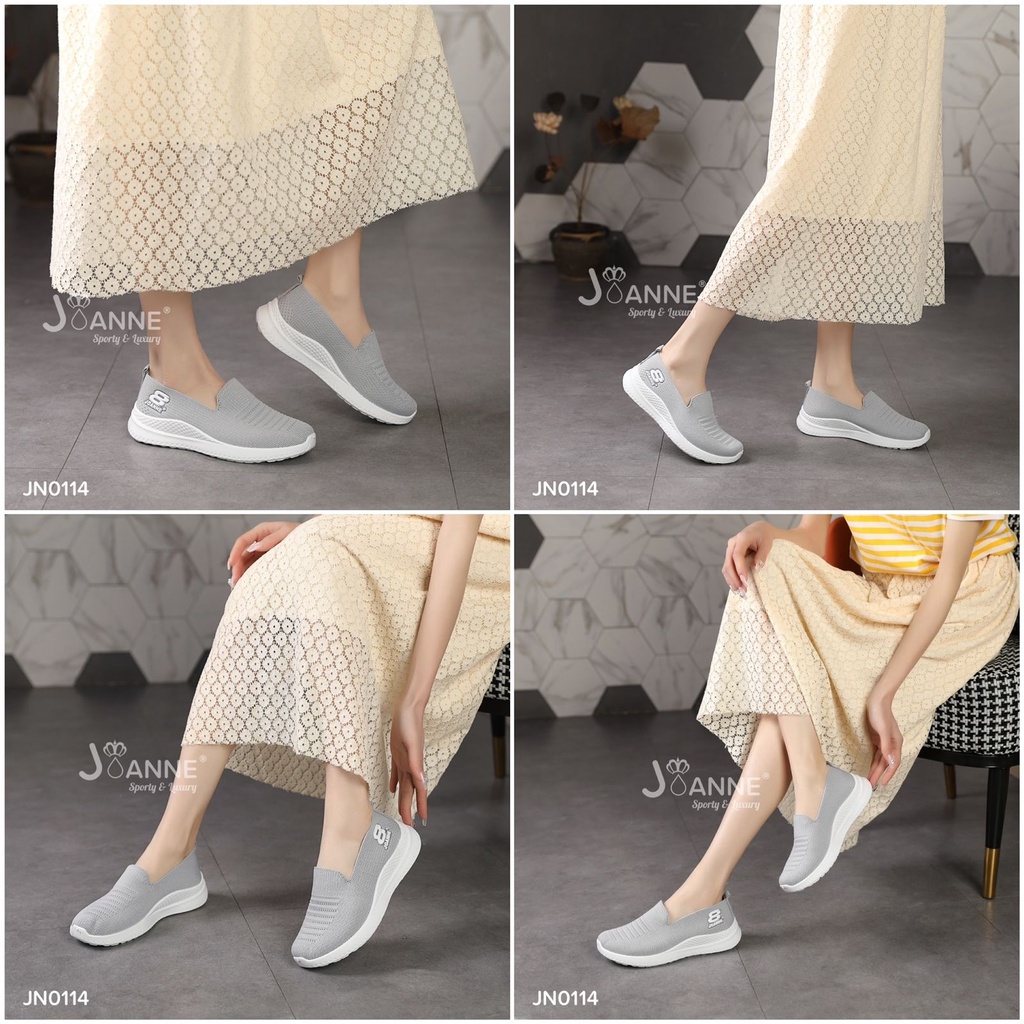 JOANNE Slip On Sneakers Shoes #JN0114 ORIGINAL