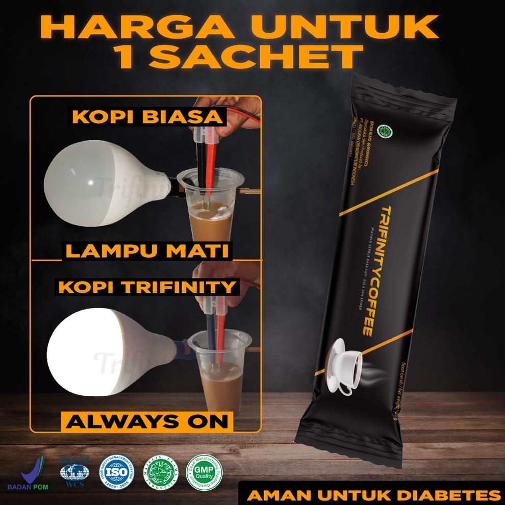 

sha-39 Kopi Trifinity Coffee Original Per 1 sachet Perfect