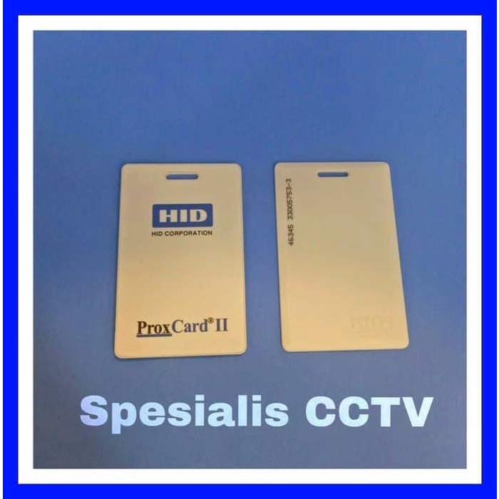 

Kartu RFID Proximity HID Proxcard II Tebal 125 Khz Rewritable