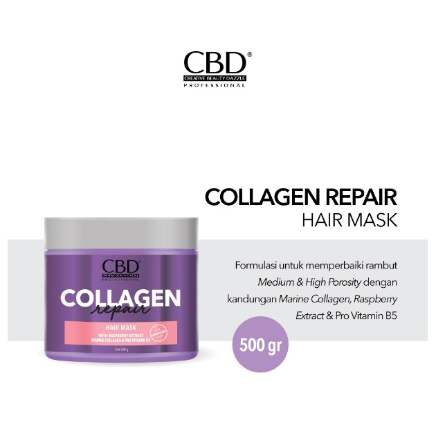 CBD Collagen Repair Series | Hair Shampoo | Hair Conditioner | Hair Mask