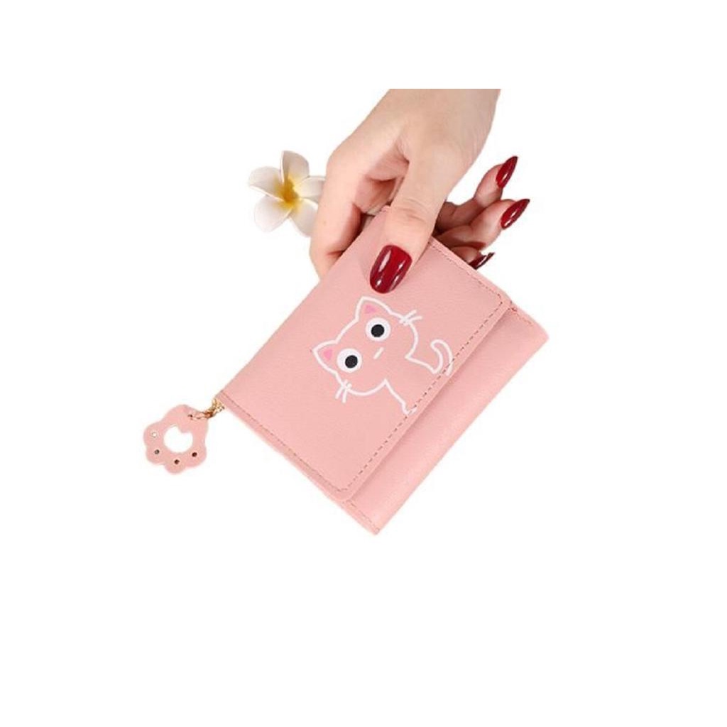 MORMON CUTE - Dompet Lipat Wanita Dompet Kecil Mini Kartu Koin