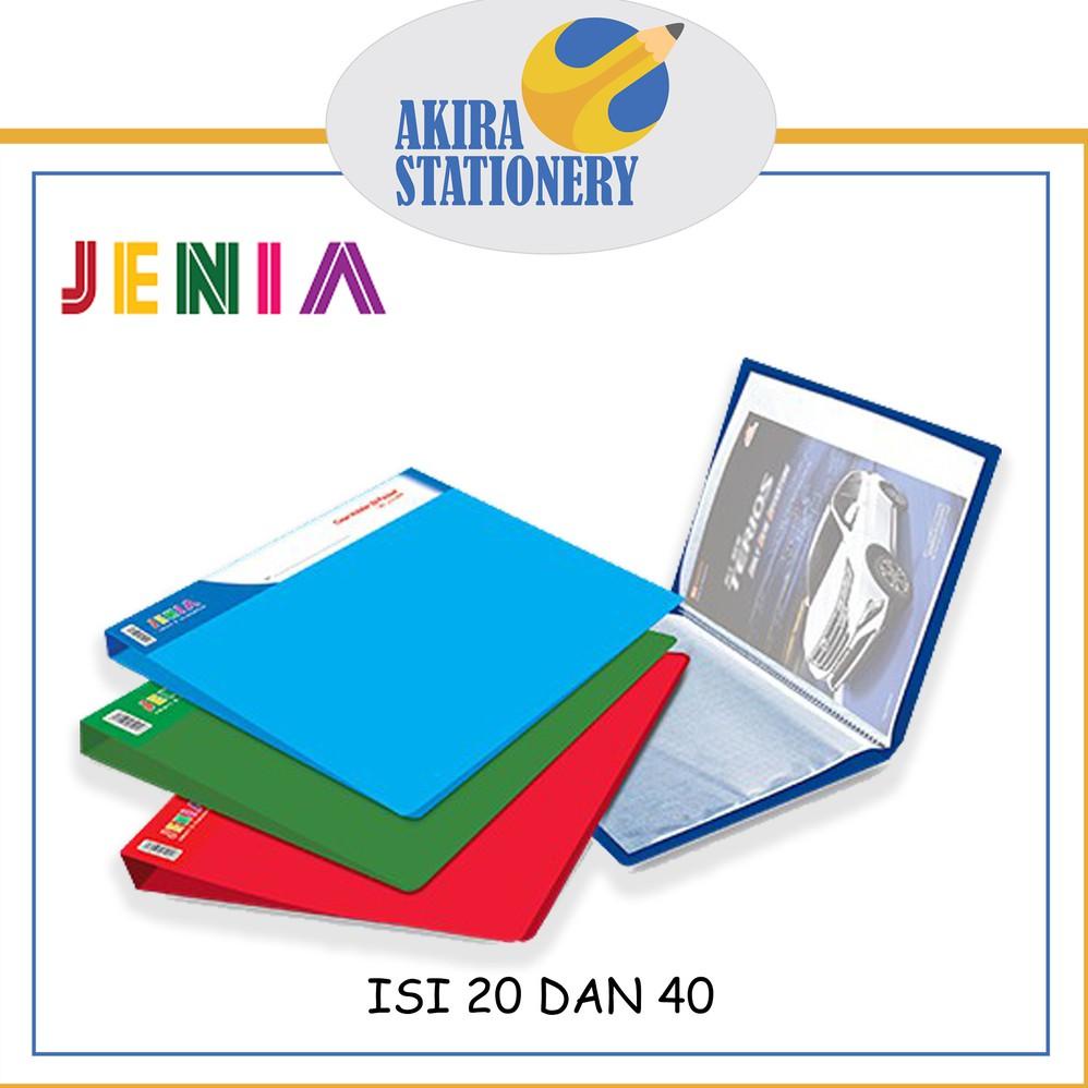 

SUPER MURAH - MAP CLEAR HOLDER FOLIO JENIA 20 - 40 POCKET POLOS