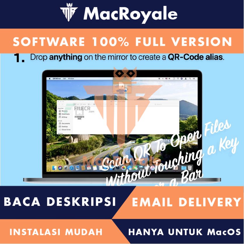 [MacOS] QR Mirror Full Version Lifetime Full Garansi