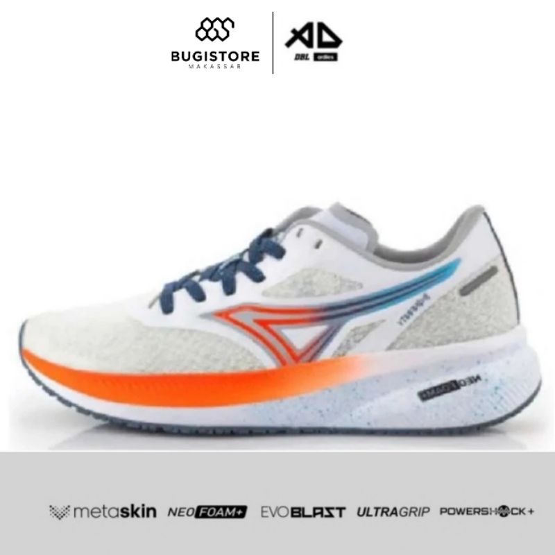 Sepatu Running Ardiles Nfinity Raiton Putih Pria Wanita Original