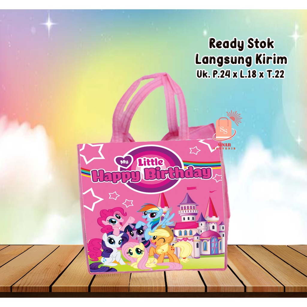 

TAS ULTAH BENTO PONY BISA COD