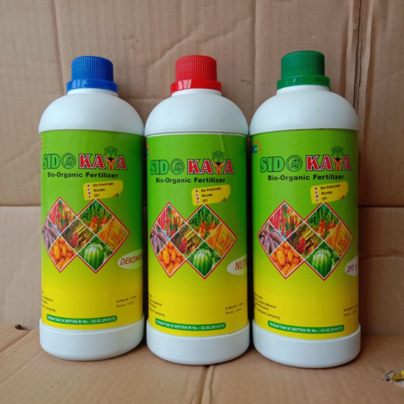 PUPUK ORGANIK SIDO KAYA,PUPUK ORGANIK CAIR, PUPUK CAIR,