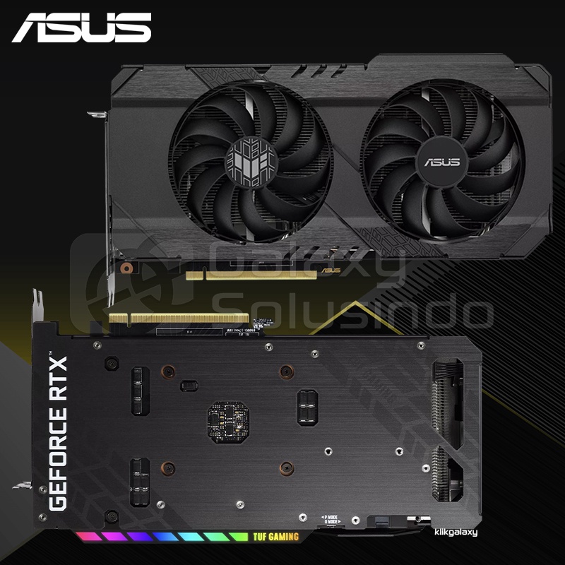 ASUS GeForce RTX 3050 TUF 8GB OC GDDR6 - Ampere VGA RTX3050 DDR6