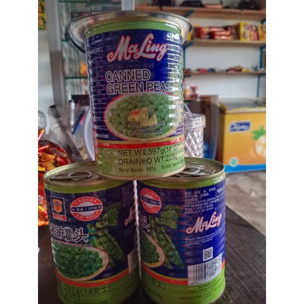

kacang polong / green peas malinh